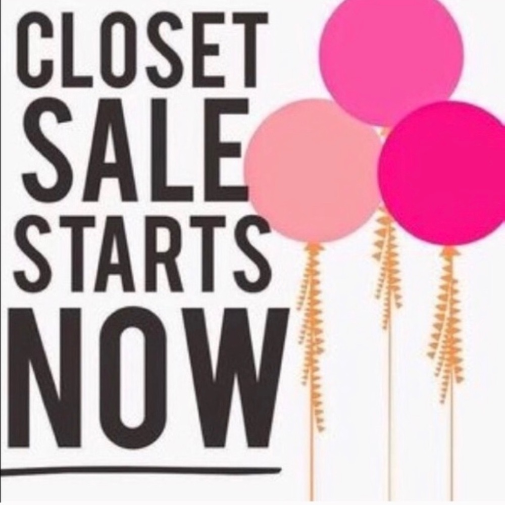 EVERYTHING IN MY CLOSET is for sell!!!